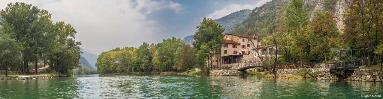 Casa Sul Fiume County House Panzió Solagna Kültér fotó
