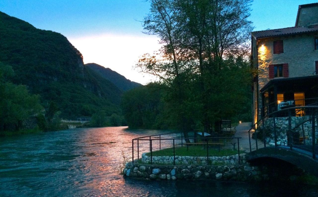 Casa Sul Fiume County House Panzió Solagna Kültér fotó