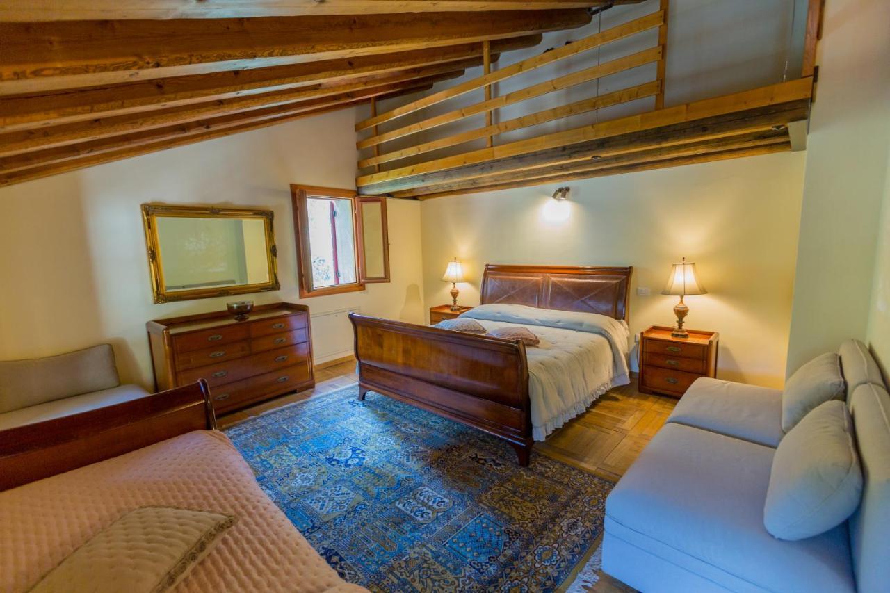 Casa Sul Fiume County House Panzió Solagna Kültér fotó