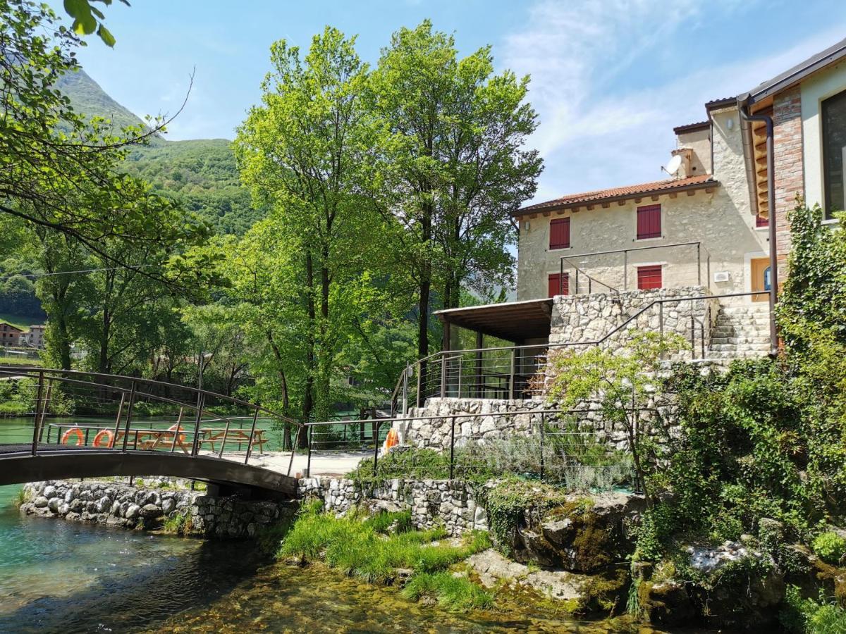 Casa Sul Fiume County House Panzió Solagna Kültér fotó